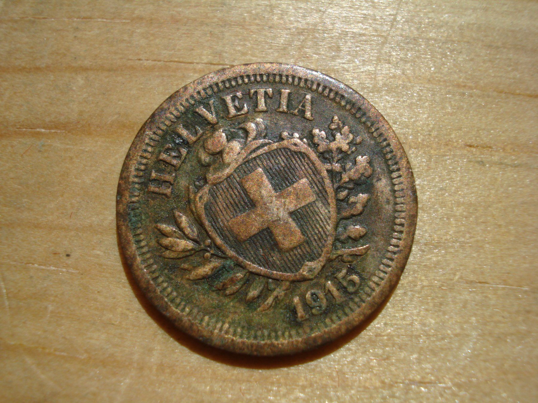 Tutti le monete: (N2) 1 Rappen 1915 – Usato da Erlach venduto da Net-Coins