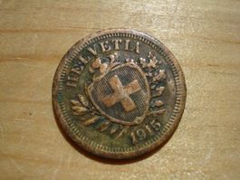 (N2) 1 Rappen 1915