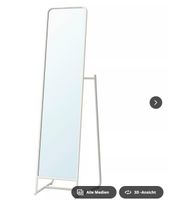 KNAPPER (IKEA) Standspiegel weiss