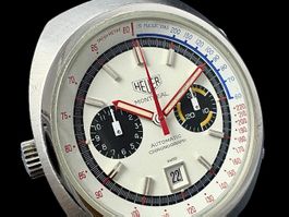 Heuer Montreal Ref 110.503W (selten) Cal 12 42mm 1976 *U912