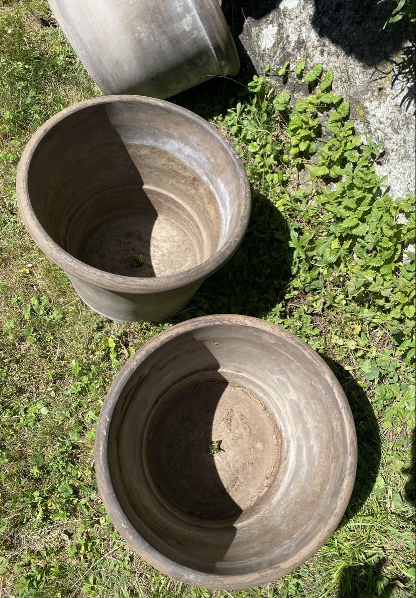 Vasi per fiori: Blumentöpfe /Tontöpfe Terracotta 3 Stck – Usato da Büron venduto da Coerner 3