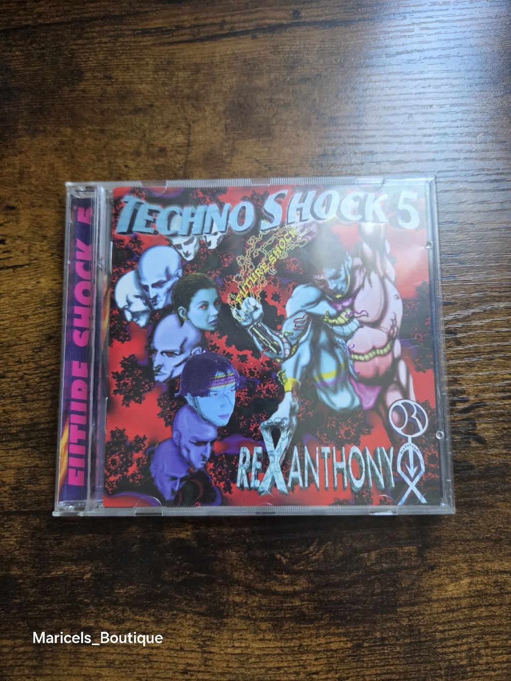 CDs: Techno Shock 5 Rexanthony CD used – Gebraucht aus Winterthur von Maricels_Boutique