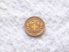 2 centimes/Rappen 1933