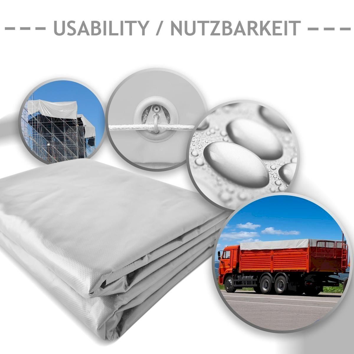 Autres: Abdeckplane 5x8m wasserdicht PVC – Neuf avec emballage d'origine à Bottighofen par zaap 2
