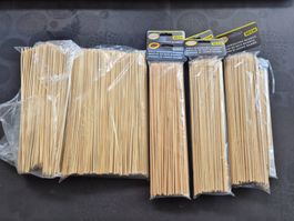 Grill Club Holz-Spiesschen Bambus 30cm 8x Packungen