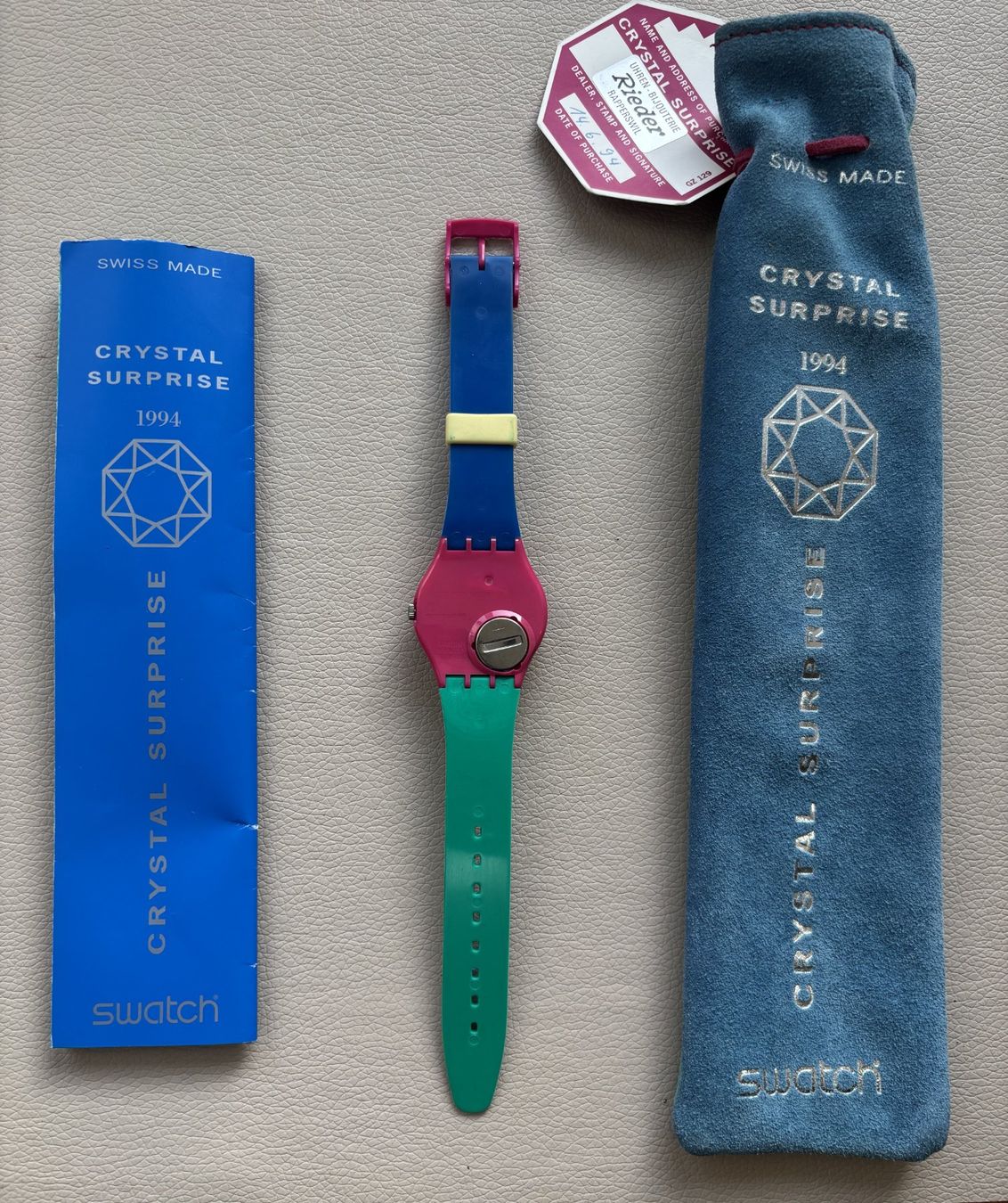 Swatch Orologi: Swatch GZ129 Crystal Surprise – Nuovo e nell'imballaggio originale da Jona venduto da Greifzu 1