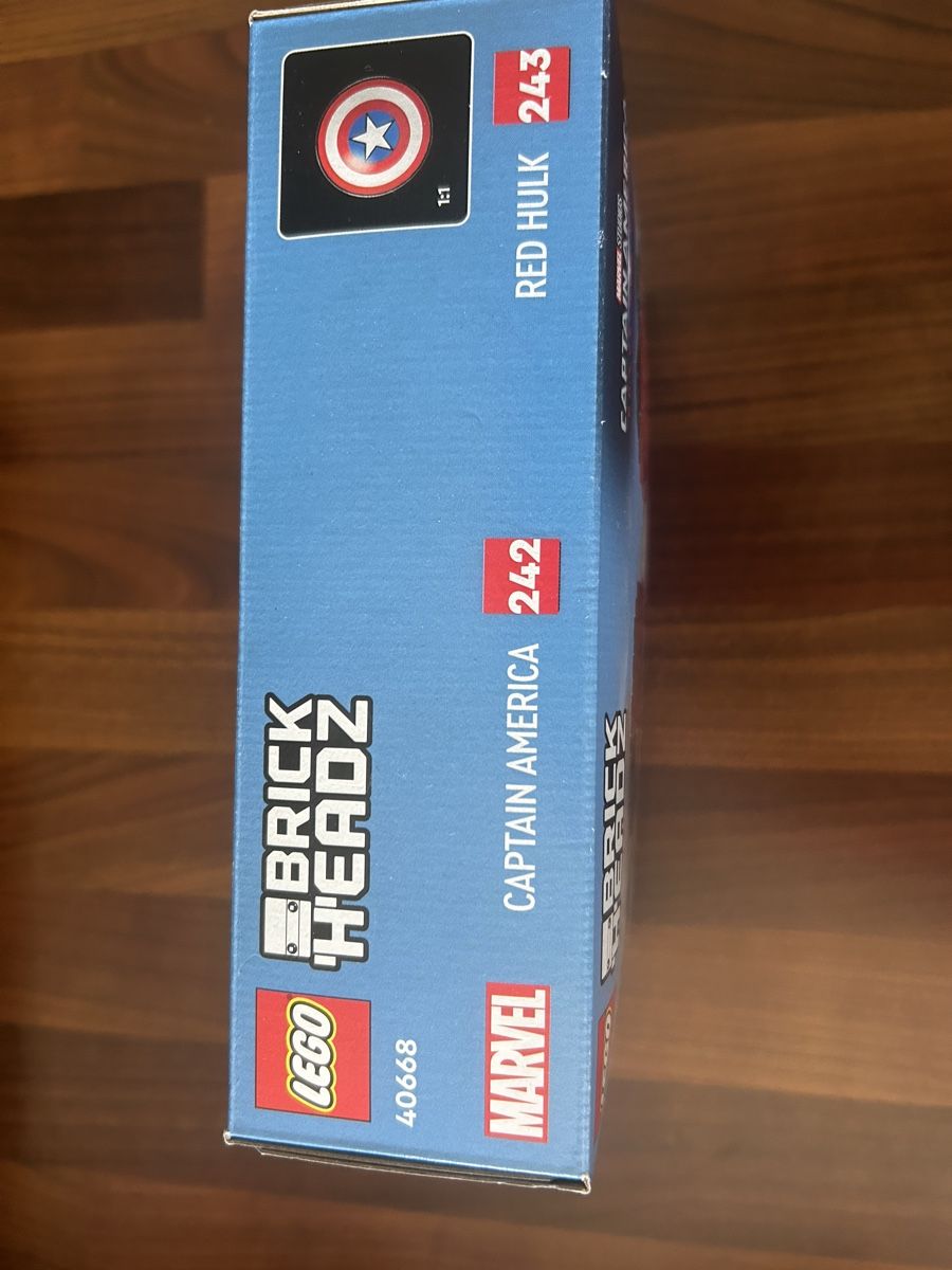 LEGO BrickHeadz 40668 Captain America Red Hulk Neu Neu Und 
