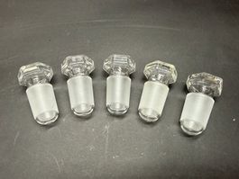 5 Hohlglasstopfen NS29