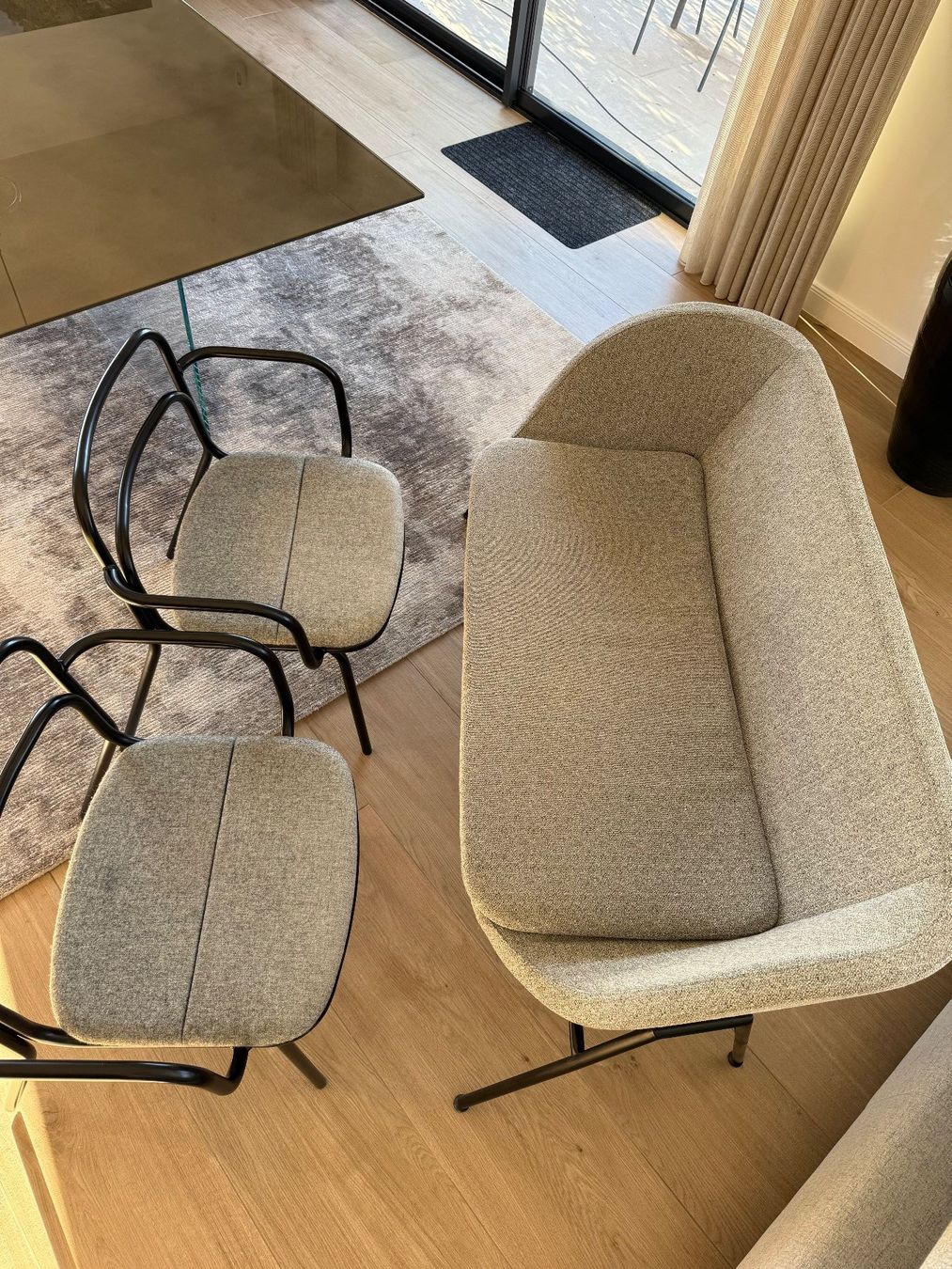 Bolia Panchine: Set banquette + deux chaises Bolia – Usato da Genève venduto da Aftershave 5