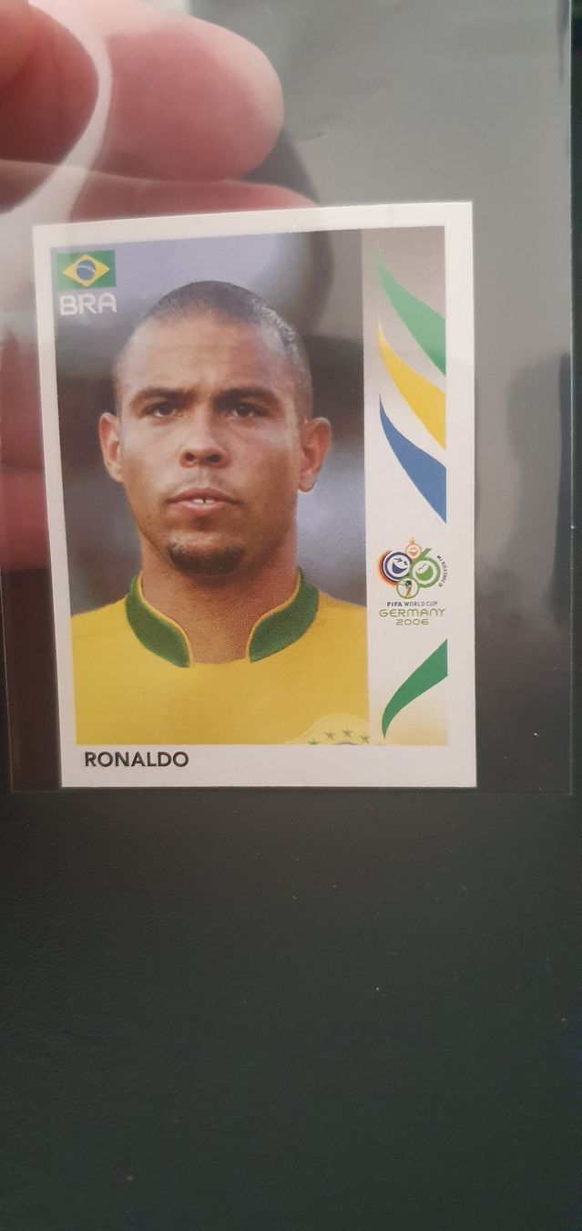 Panini Carte collezionabili: Ronaldo Brasilien WM 2006 Germany Sticker – Nuovo (secondo la descrizione) da Baden venduto da Vinci2008 2