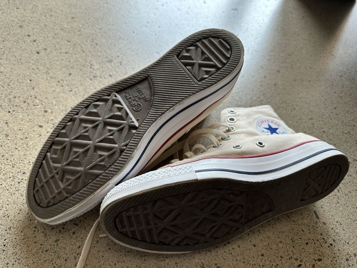 Converse Herrenschuhe: Chucks Converse 40 beige weiss  – Gebraucht aus Zürich von top_fj7h 3