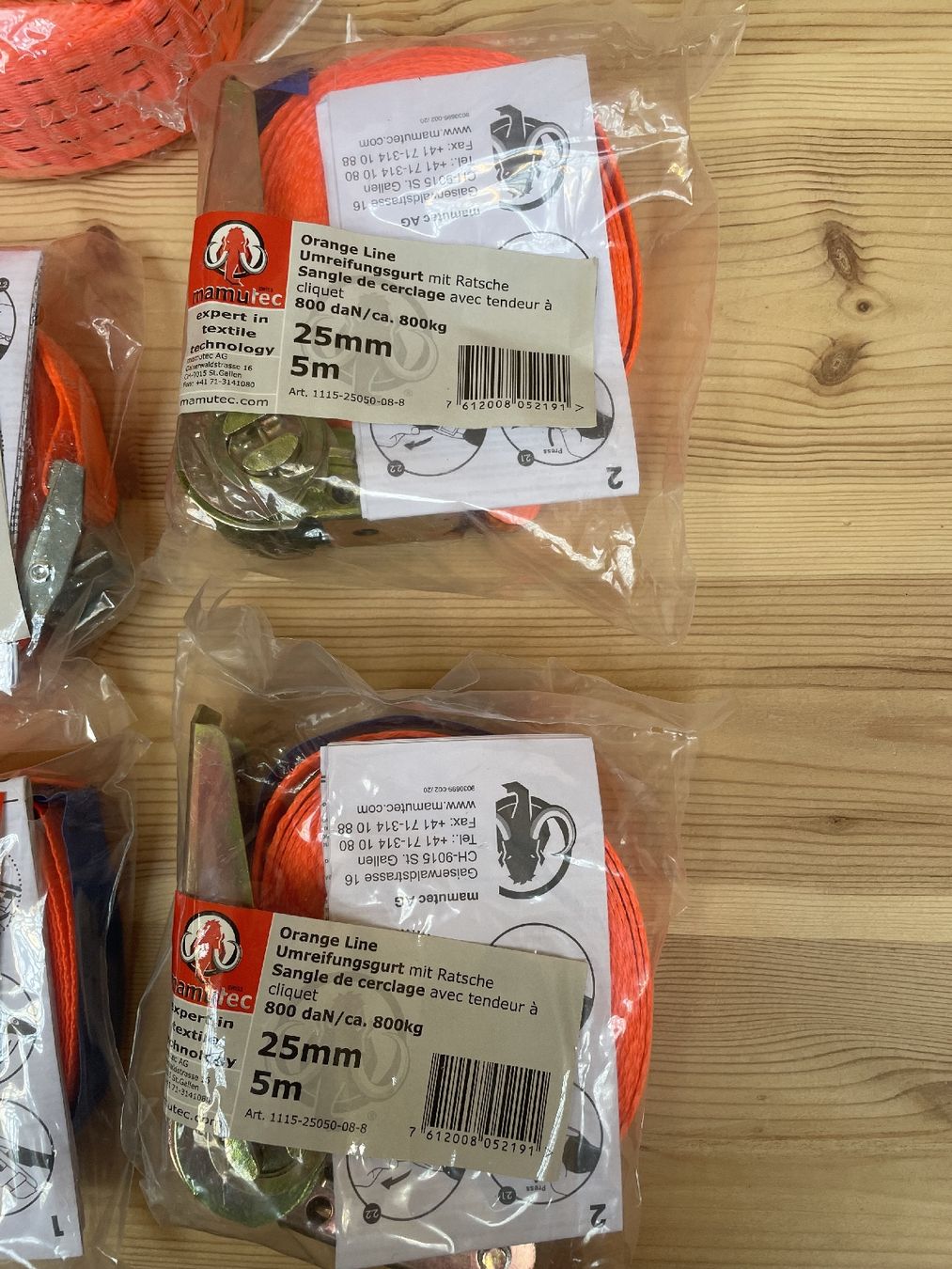 Tutti gli attrezzi: Set 9x Zurrgurte NEU – Nuovo e nell'imballaggio originale da Emmenbrücke venduto da Gzl-94 2