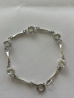 Armband Silber 800 Zirkonia guter Zustand