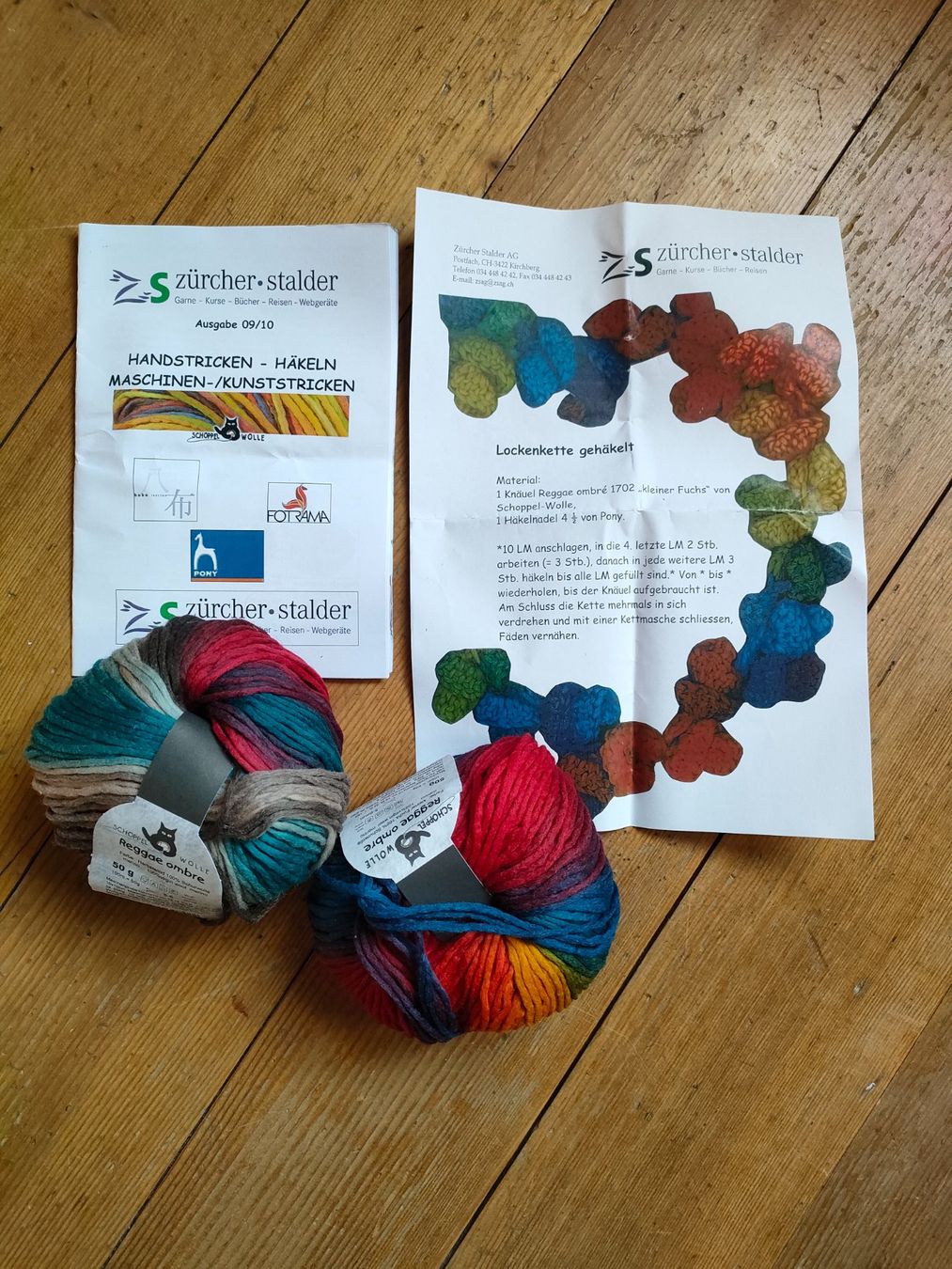 Wolle: Wolle von Schoppel Reggae – Neu und originalverpackt aus Scheunen von klare2