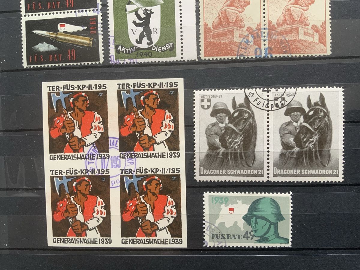 Tutti i francobolli: Soldatenmarken – Usato da Binningen venduto da chr_cr5n 2