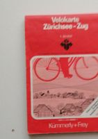 Velokarte Zürisee-Zug, Kümmery+Frey, VCS