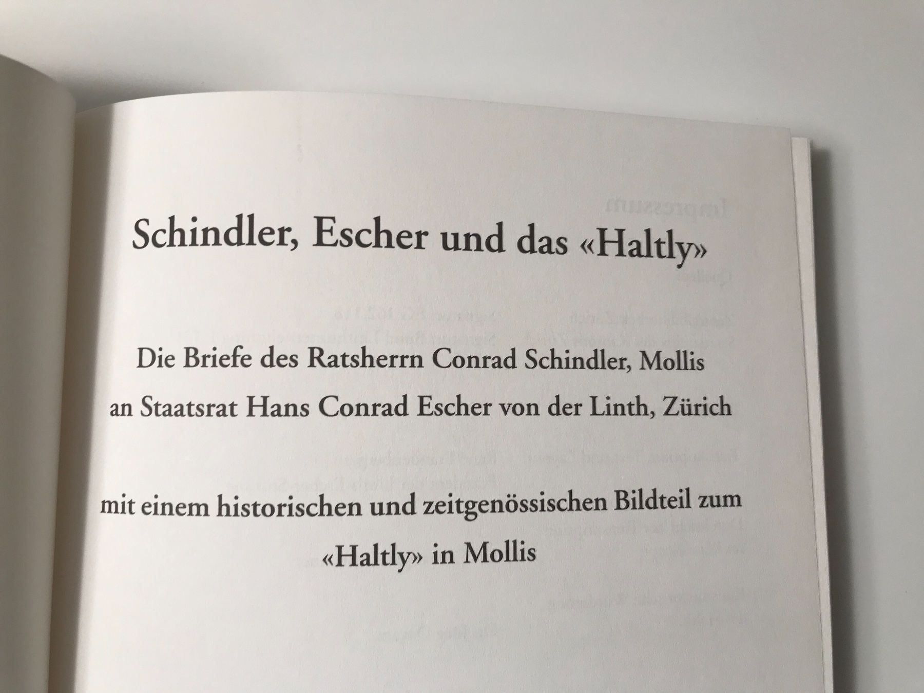 Libri: Buch Schindler, Escher und das Haltly – Usato da Näfels venduto da fritzjk 1