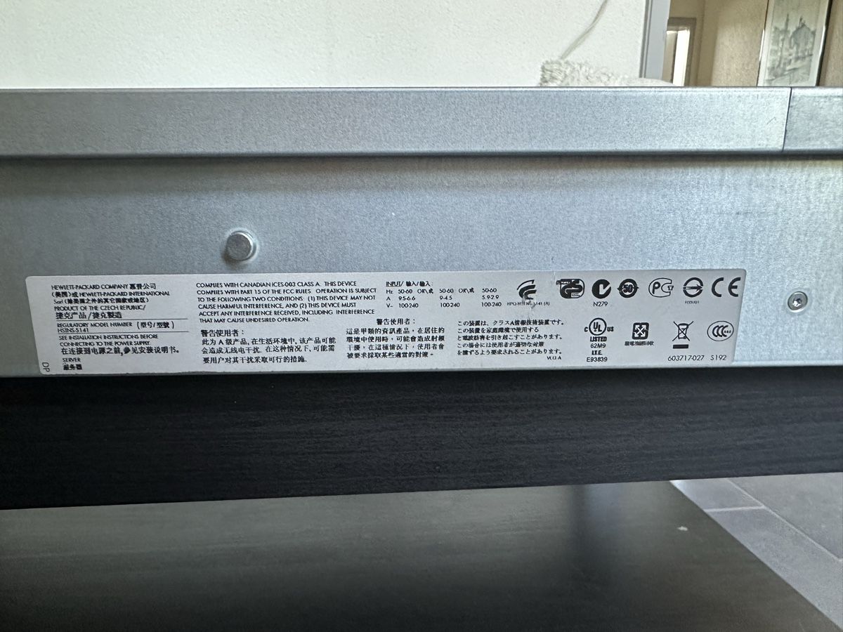 Hewlett Packard Server: HP DL 380 G7 – Usato da Aadorf venduto da xiati 8