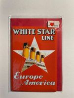 Blechschild White Star Linie Europe America