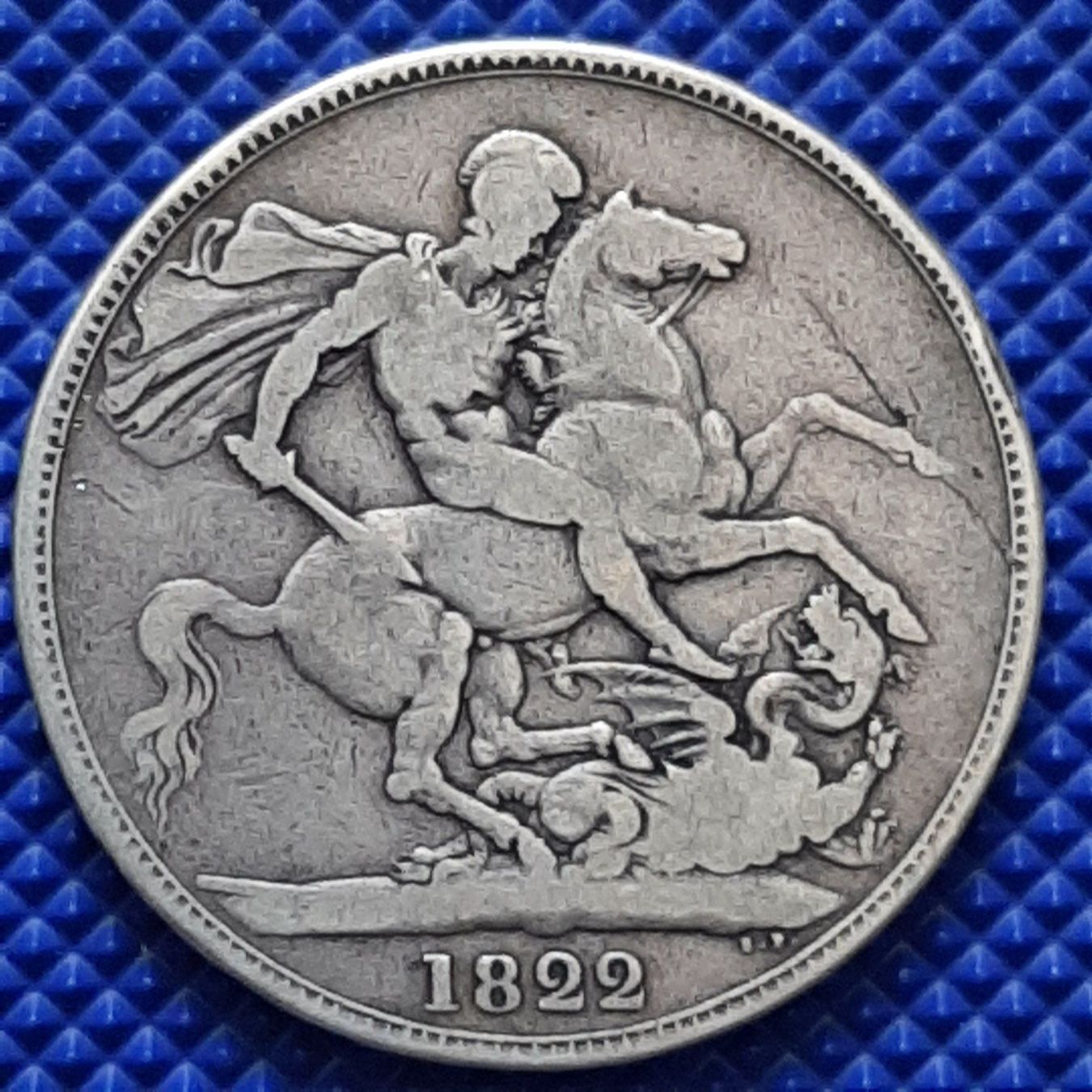 Alle Münzen: 1 Crown 1822 Georgius IIII – Gebraucht aus Carouge GE von cecob0909 1