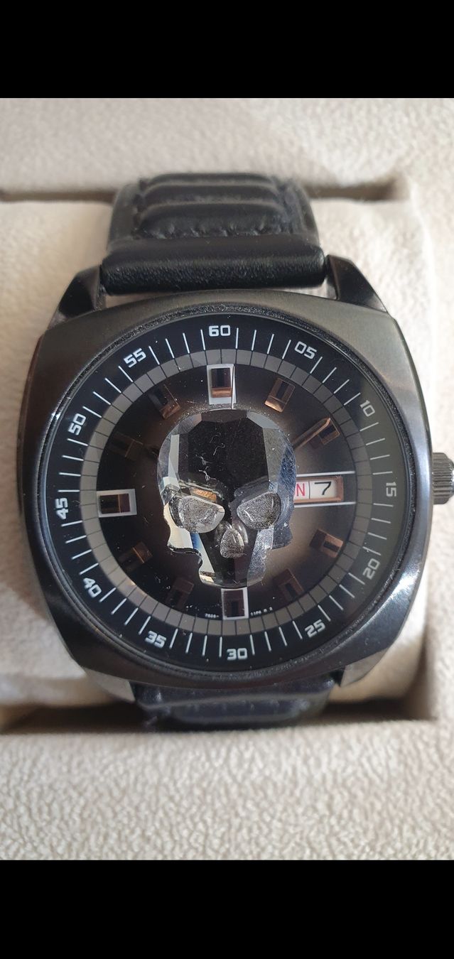 Uhren: Automatic Uhr mit Swarovski Skull – Gebraucht aus Oberglatt ZH von watchkurt 2