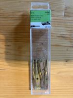 6 Blatt schrauben verzinkt 60 mm neu