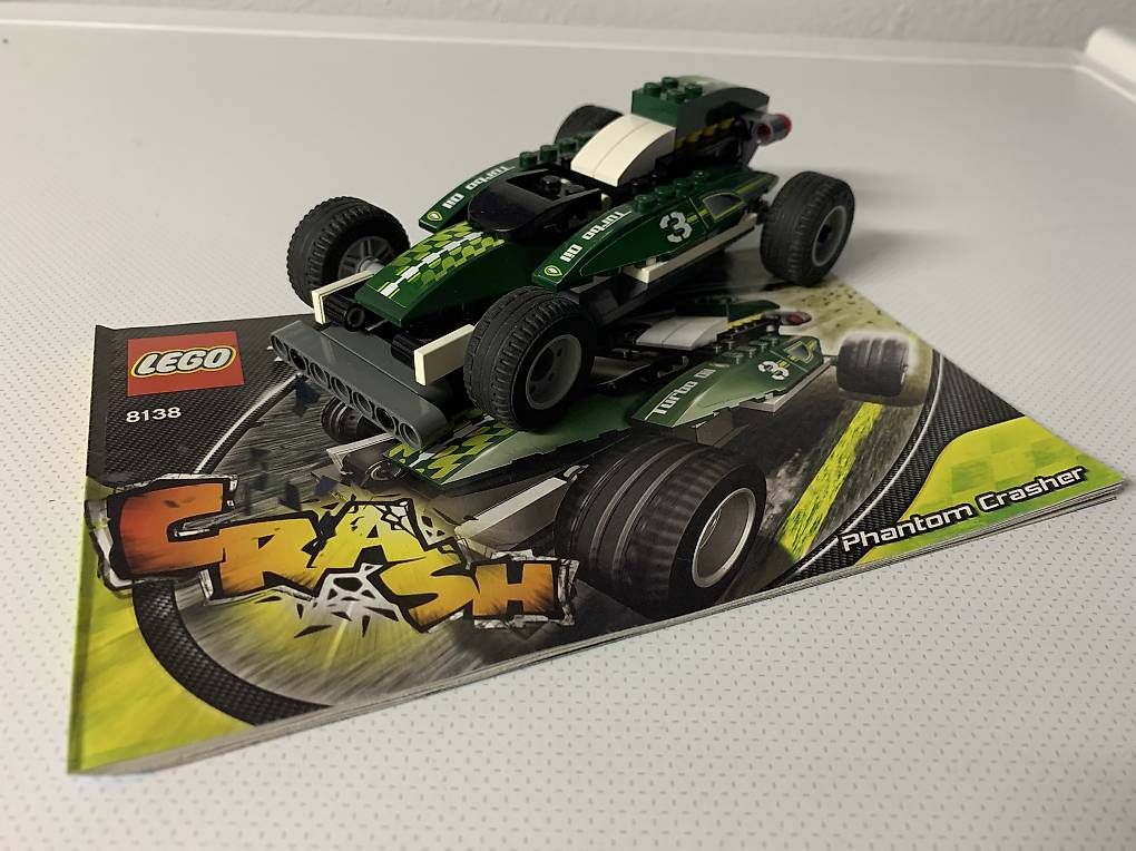 Lego Kit di costruzioni: LEGO RACERS SET 8138 PHANTOM CRASHER – Usato da Zunzgen venduto da Viper79