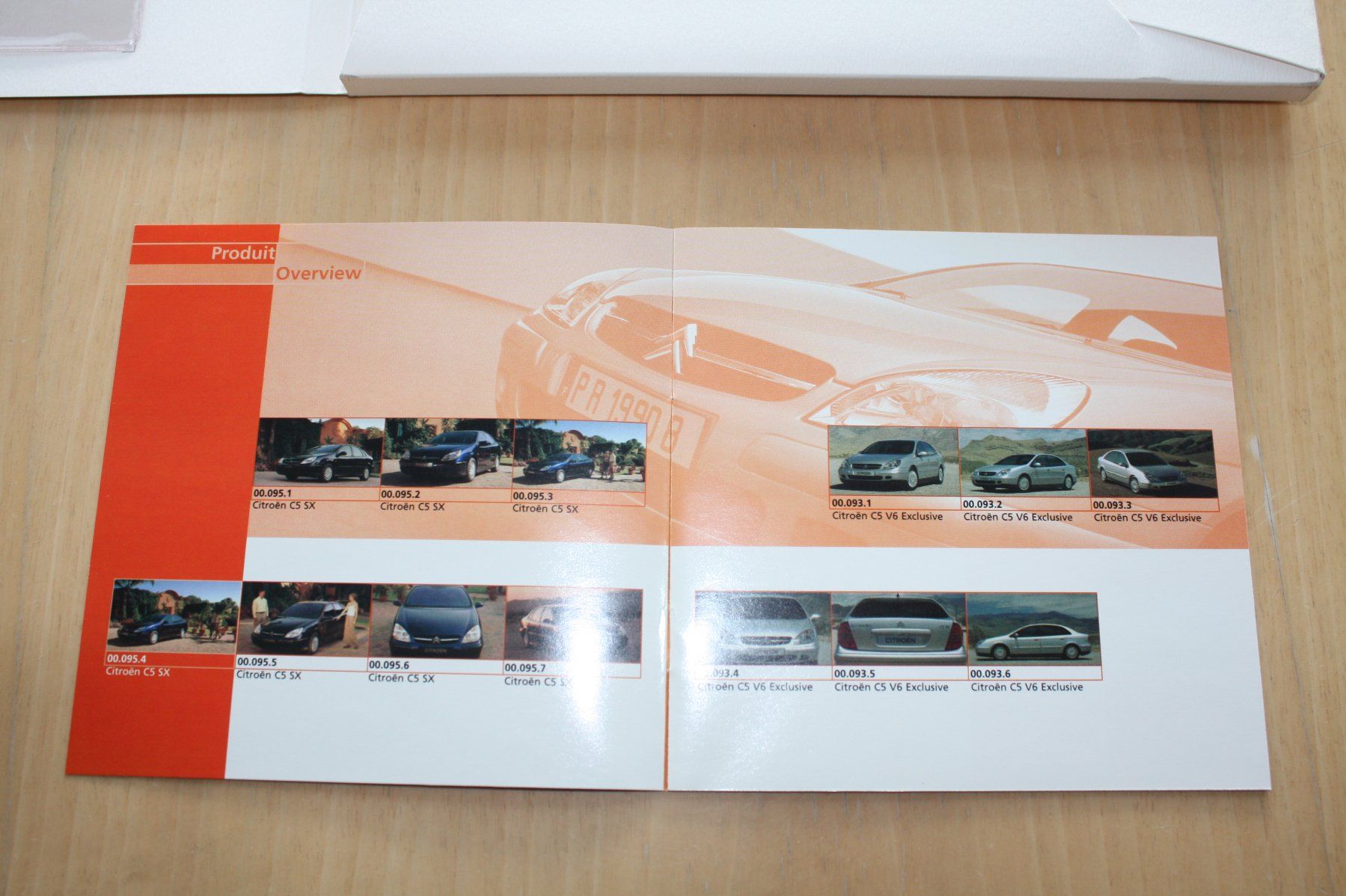 Citroën Dokumente: Citroen C5 Pressemappe/CD Genf 2001 – Gebraucht aus Wikon von erwin400 2
