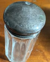 Petite bouteille anglaise avec partie en argent