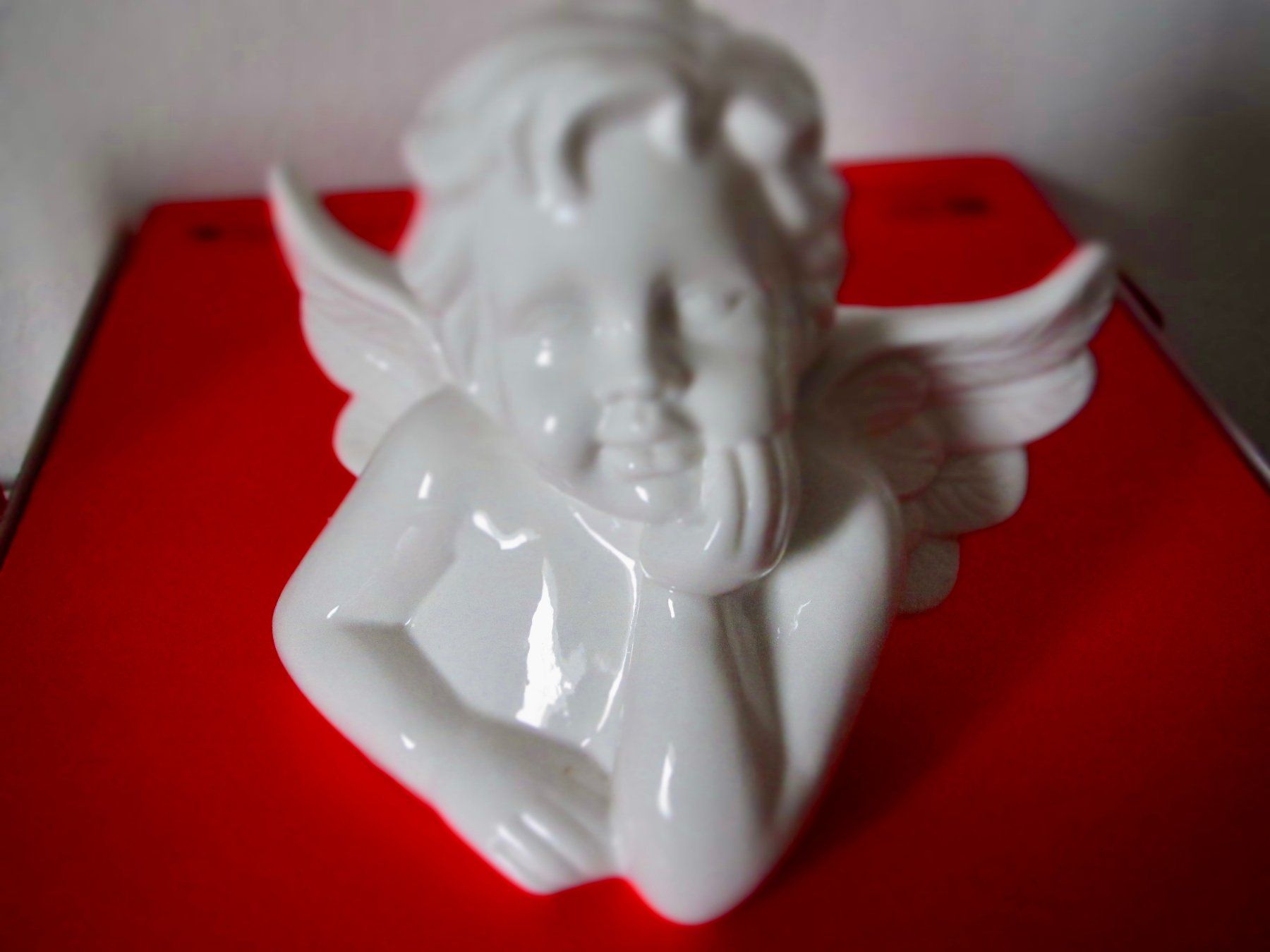 Figuren: ANGE EN PORCELAINE NEUF – Neu und originalverpackt aus Murten von Selliot 1