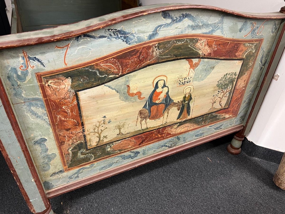 Letti: Appenzeller Bett dat.1796 – Usato da Gossau SG venduto da Liq-Gossau 4