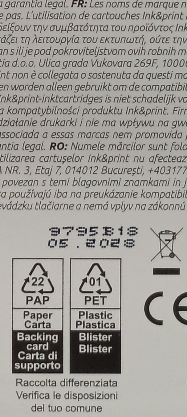 Hewlett Packard Cartucce per stampanti & toner: Cartouches HP 364 XL – Nuovo e nell'imballaggio originale da Collonges-sous-Salève venduto da MERLE385 2