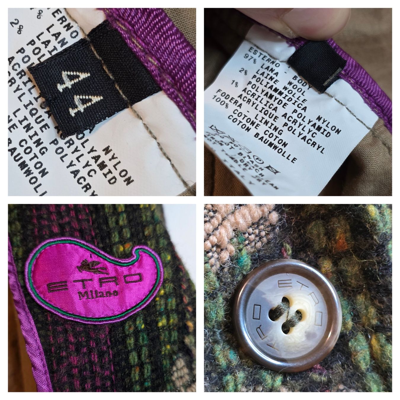 Etro Giacche: ETRO Milano Luxus Blazer Jacke 44 /M – Usato da Wald ZH venduto da CapLux 7
