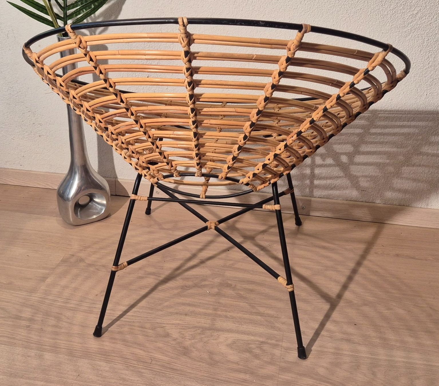 Poltrone: cooler Rattan Lounge Sessel Korbsessel – Usato da Neerach venduto da SilliS 4