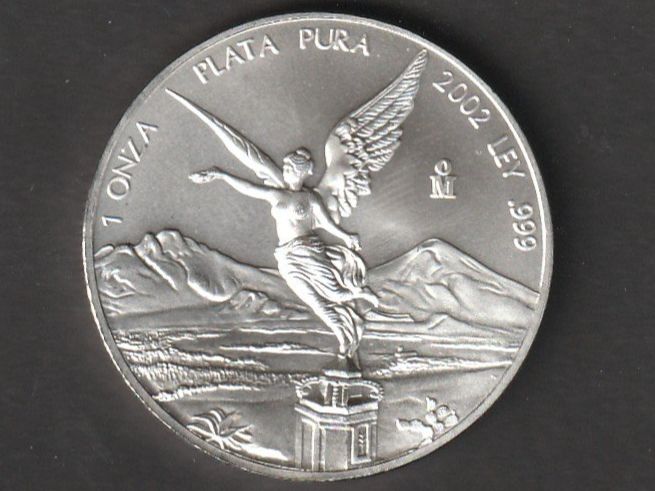 Tutti le monete: Mexico 1 Unze Silber 2002 – Usato da Rorschacherberg venduto da fratovi2