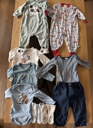 Baby-Kleidungsset 6-9M (68-74) - Name it, Calida, H&M, C&A