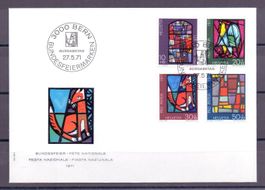 CH FDC Pro Patria Satz 1971