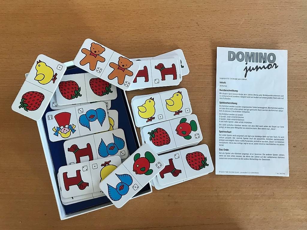 Spiele: Domino Junior (ab 4 Jahren) – Gebraucht aus Gersau von walin_6442 2