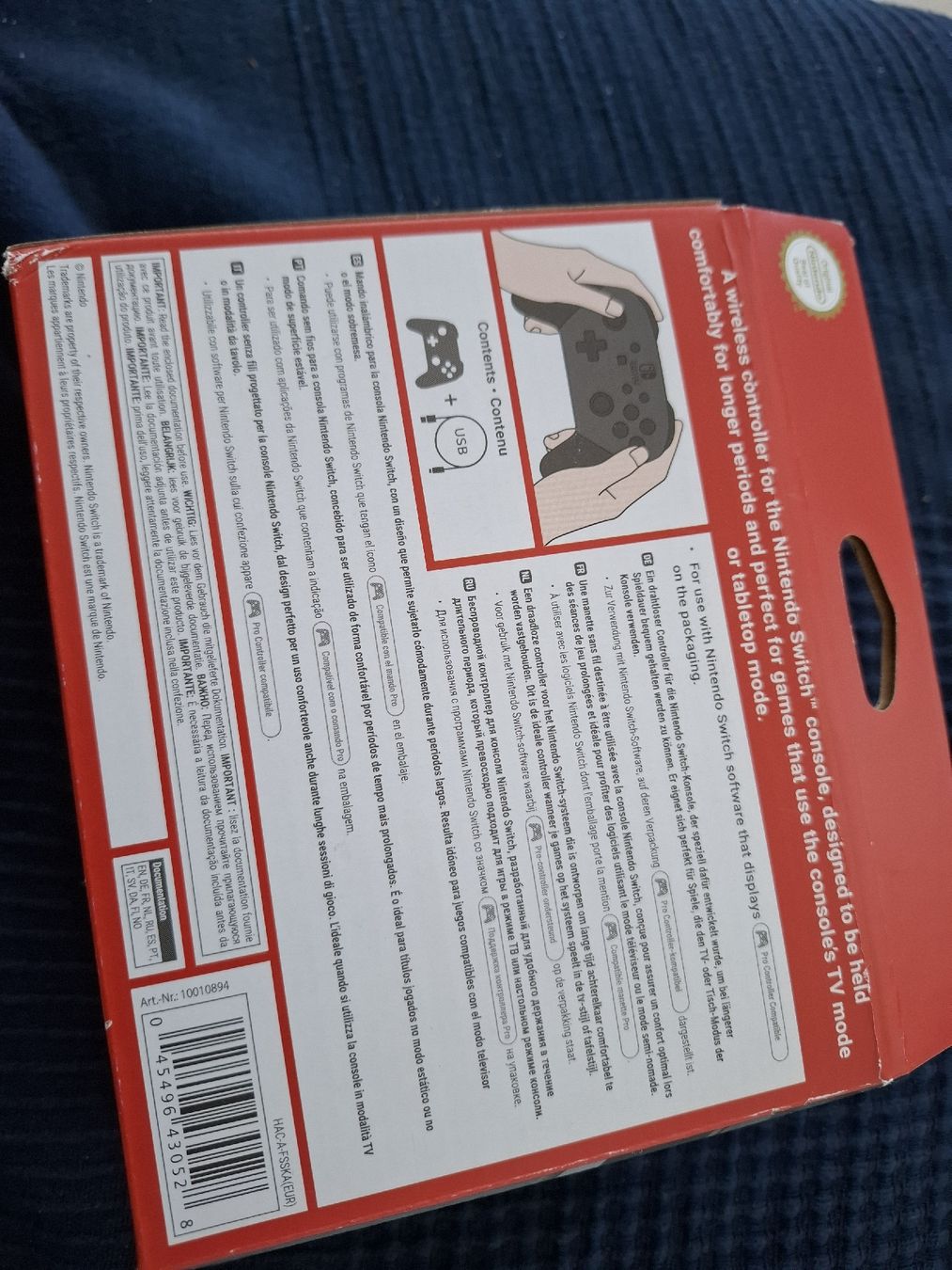 Nintendo Consoles: Nintendo Switch Pro Controller schwarz neuwertig – Neuf (Voir description) à Dübendorf par MO_c6hy 1