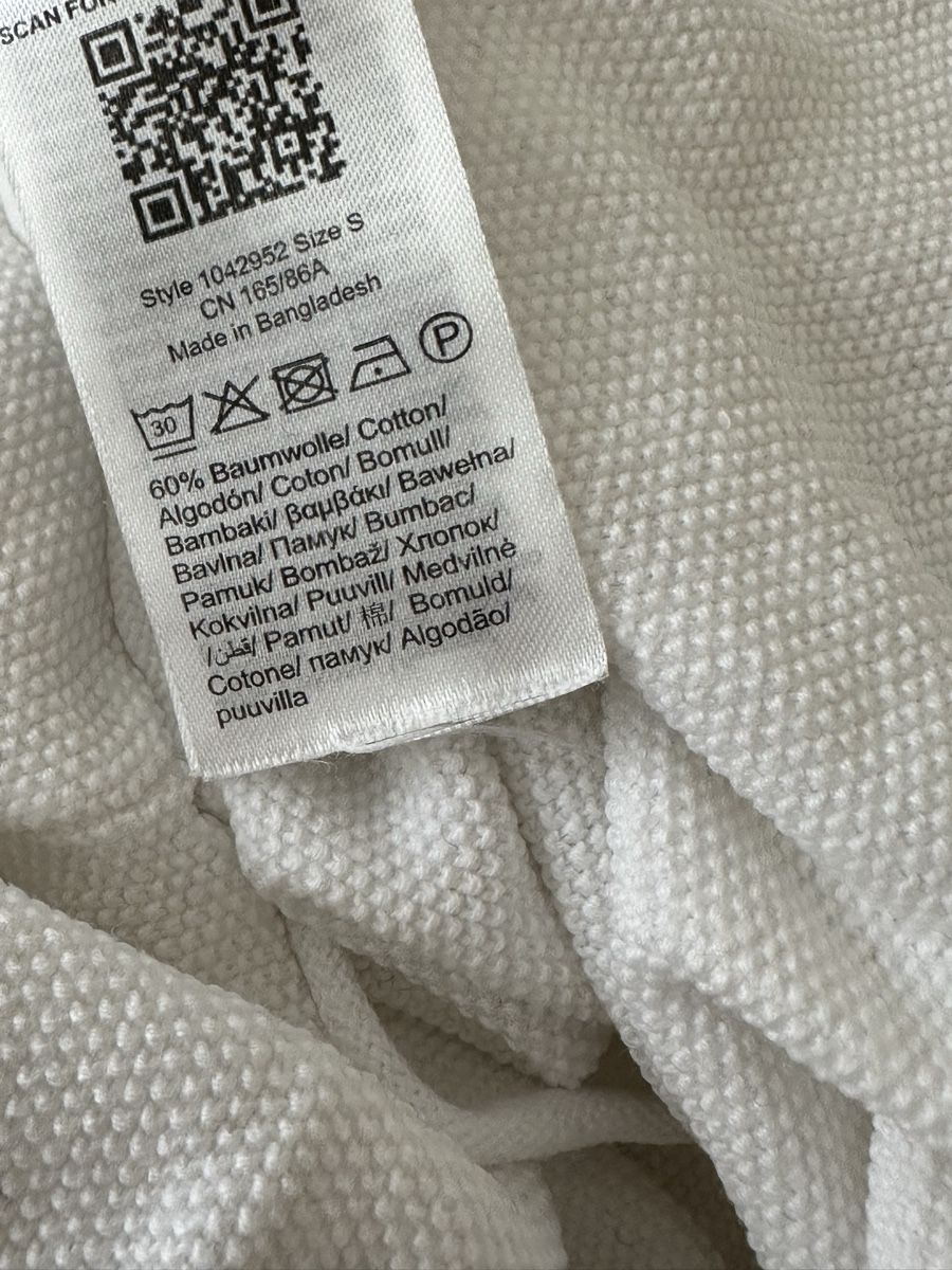 Tom Tailor Pullover & Sweatshirts: Langarmpullover TOM TAILOR weiss Groesse S guter Zustand – Gebraucht aus Luzern von linnblake 4