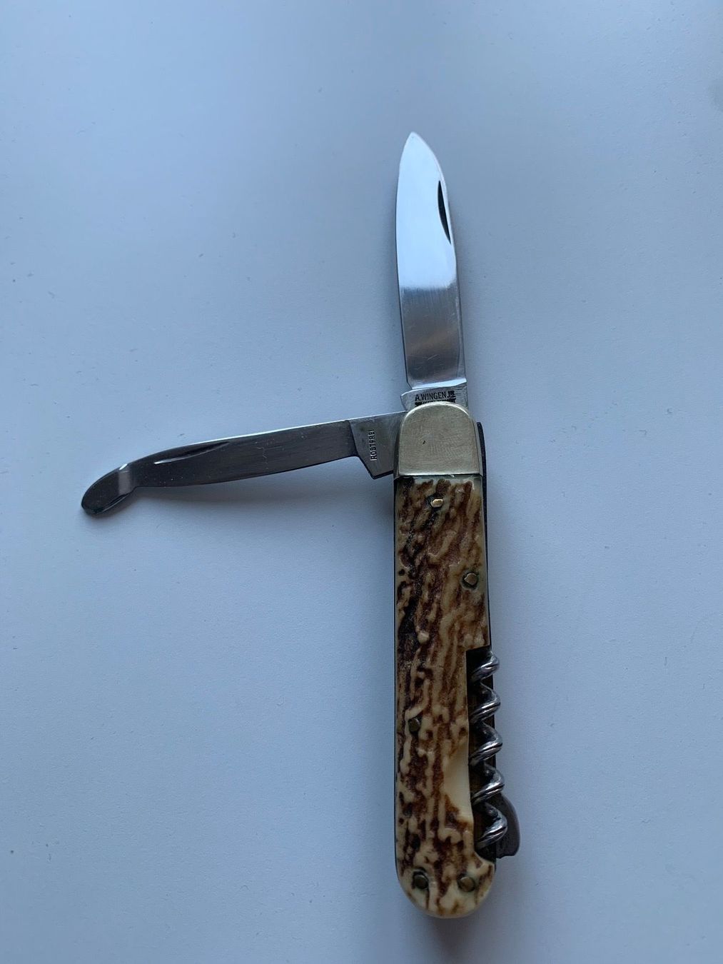 Coltelli tascabile: A.Wingen Jr Jagdmesser – Usato da Starrkirch-Wil venduto da charlywatson