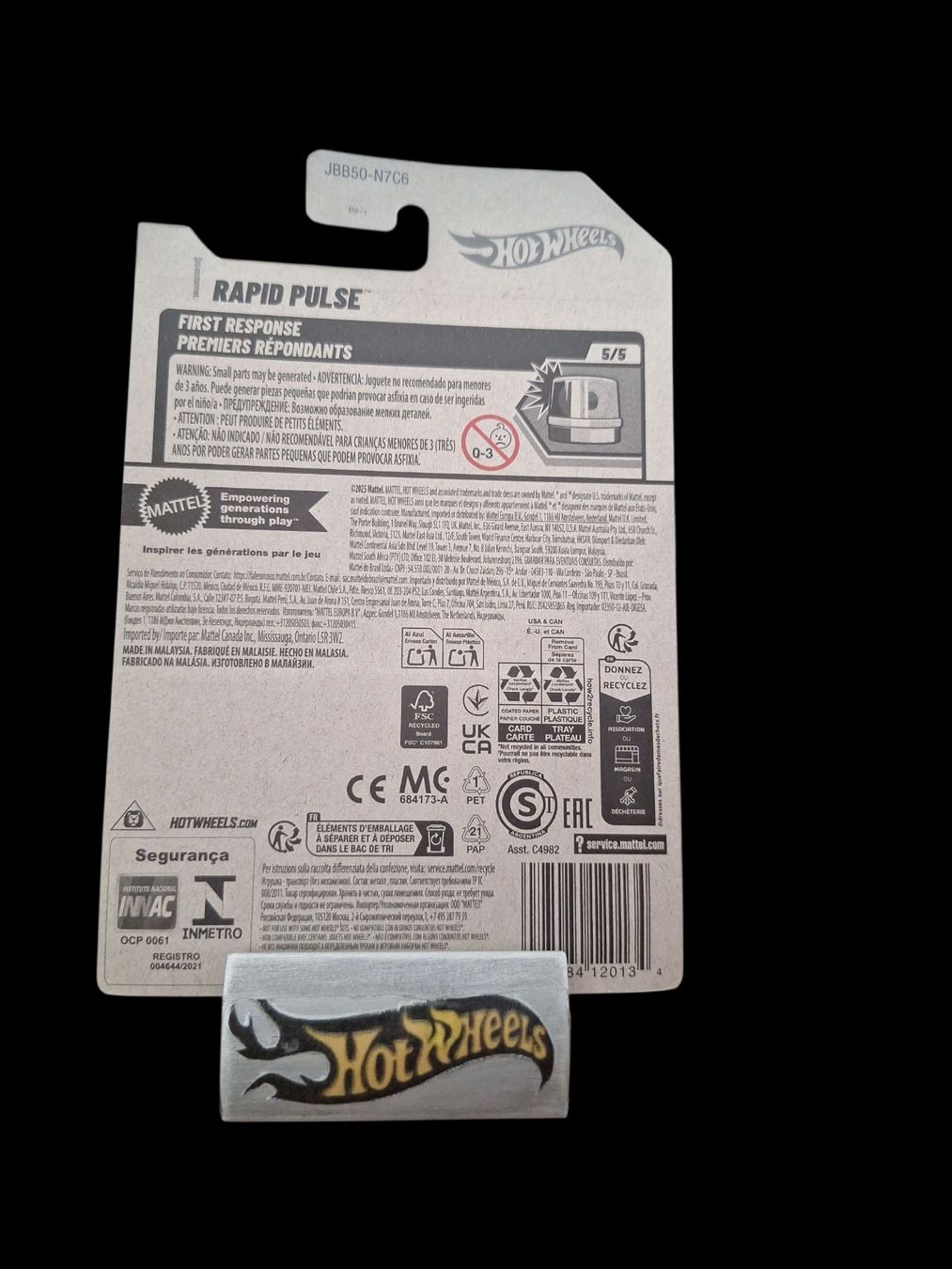 Hot Wheels Modellautos: Hot Wheels HW First Response 2025 Rapid Pulse 5/5 L D – Neu (gemäss Beschreibung) aus Adlikon von Mmartin0 1