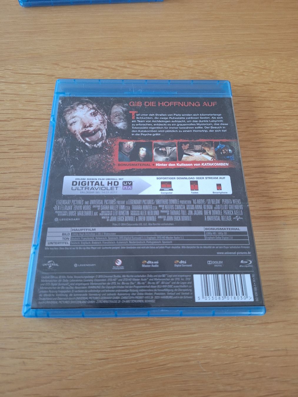 Tutti i DVDs: Blu-Ray Katakomben – Usato da Wanzwil venduto da chlinih93 1