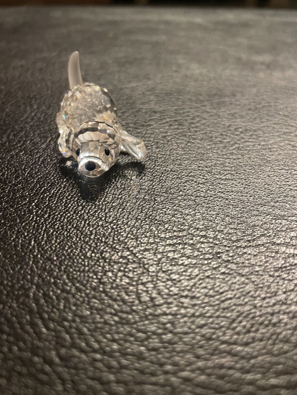 Swarovski Statuette: Hund liegend, Swarovski – Usato da Andelfingen venduto da Blumenwiese123 4