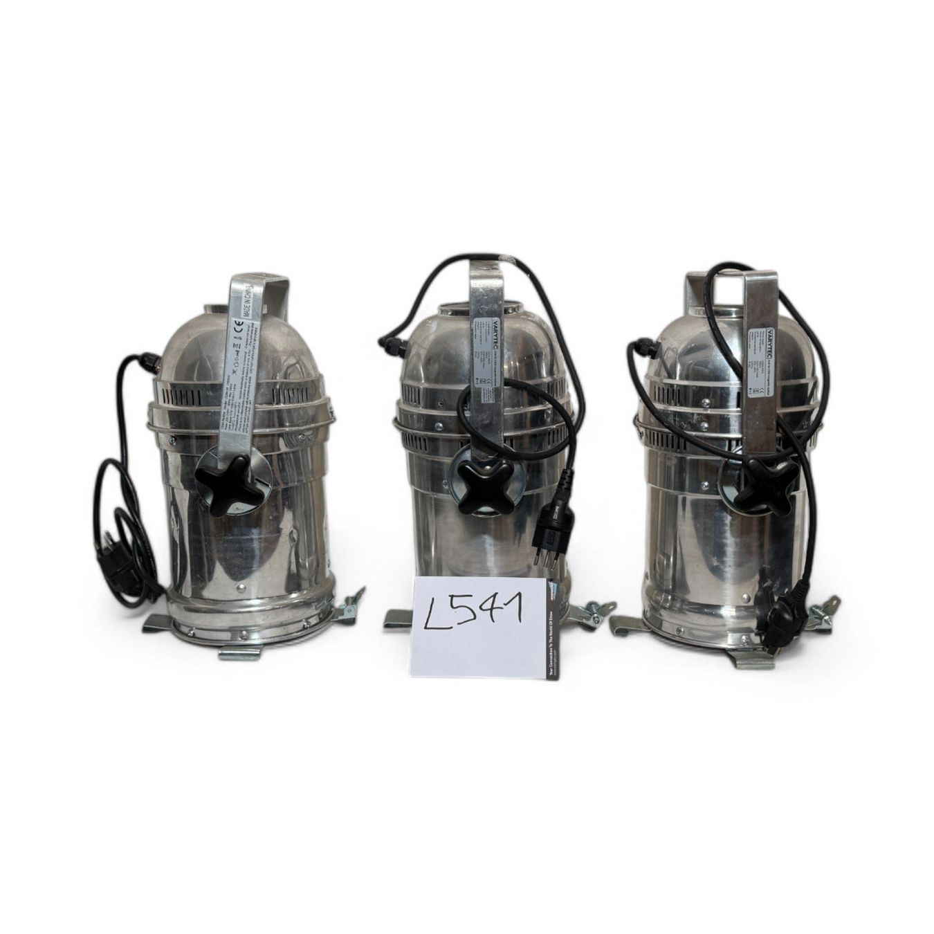 Lampade: 3er Set Par 64 long silber (L541) – Usato da Däniken SO venduto da Profog1 9