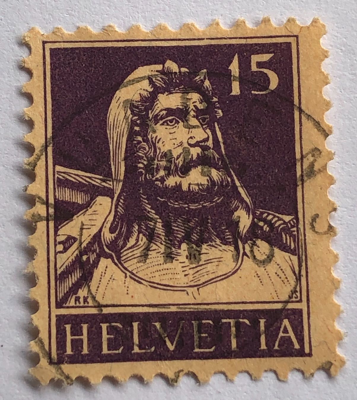 Tous les timbres: Nr.128 mit Vollstempel – D'occasion à Aarau par Billa007