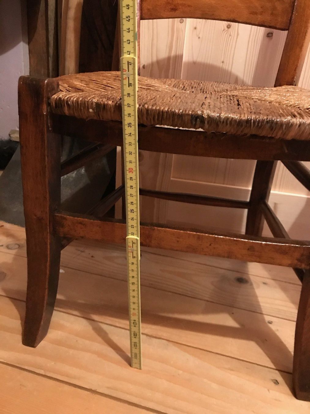 Sedie: 2 chaises paillées anciennes – Usato da Ste-Croix venduto da BuffetSC 3