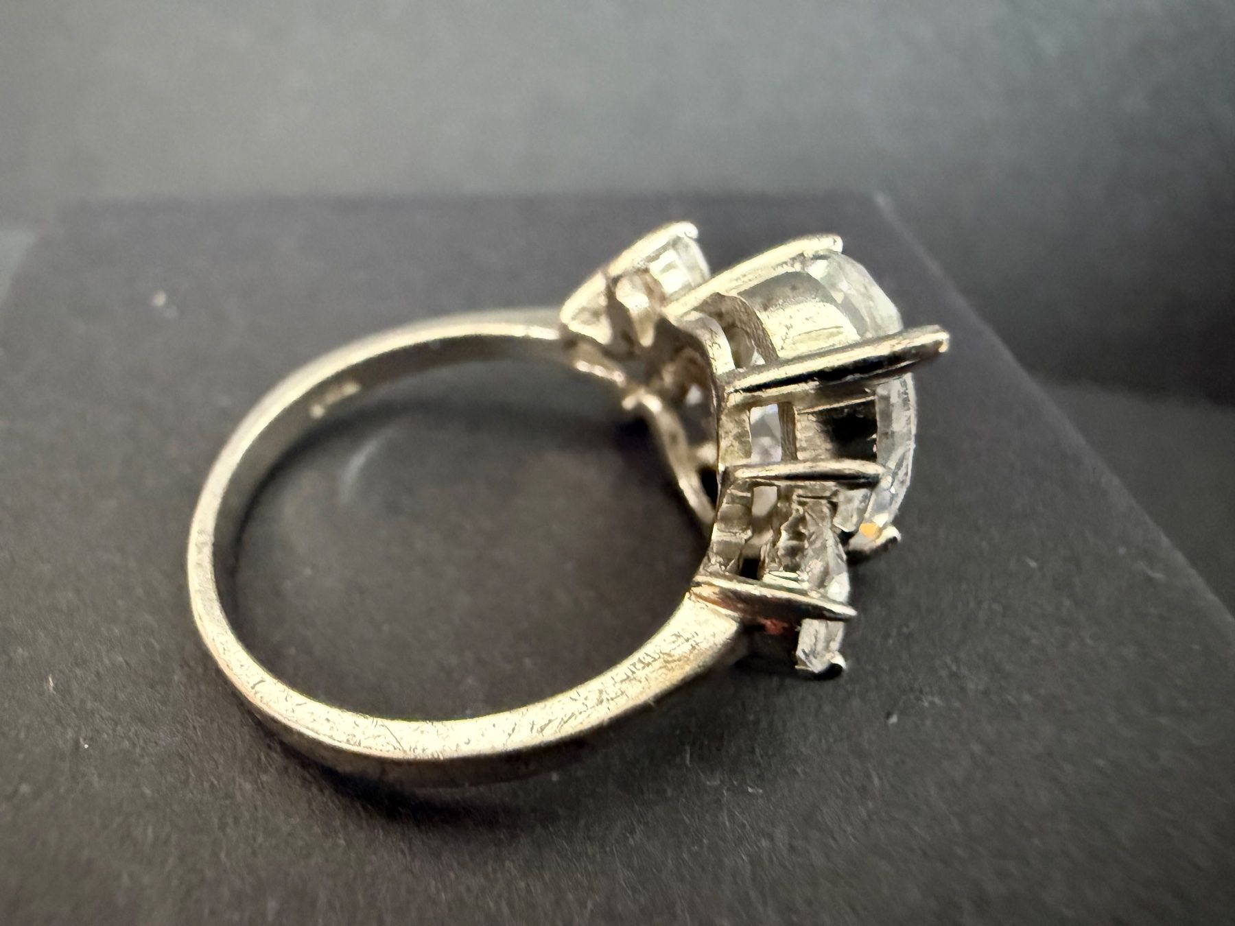 Anelli: Silber Ring mit Zirkonia 925 – Usato da Spiegel b. Bern venduto da Rogger72 2