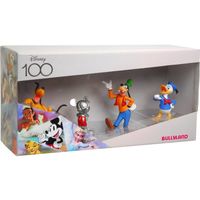 100 J. Disney, Micky, Pluto, Goofy, Donald, Bullyland, neu