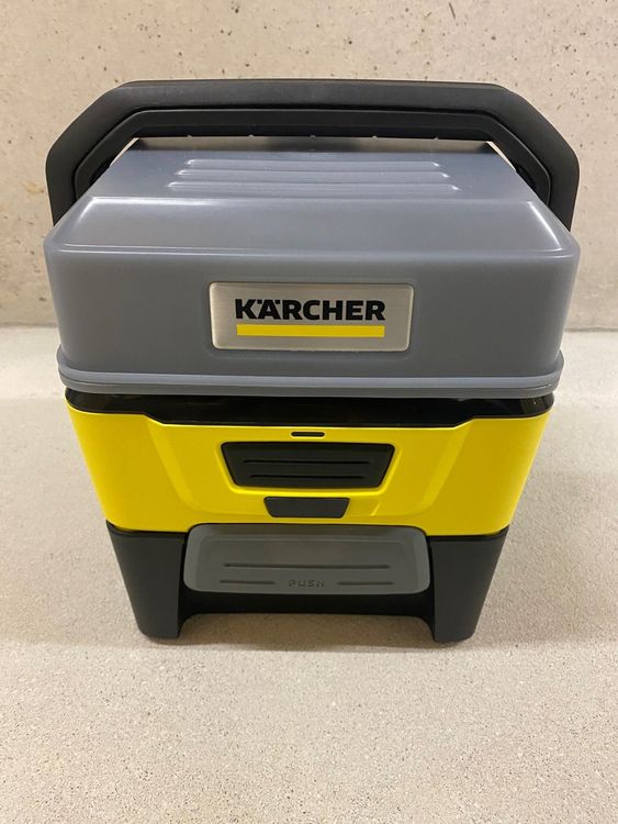 Kärcher Mobiele Outdoor Cleaner OC 3 Opvouwbaar - Accu Drukreiniger Met 8L Tank Voor Camping En Buitenreiniging